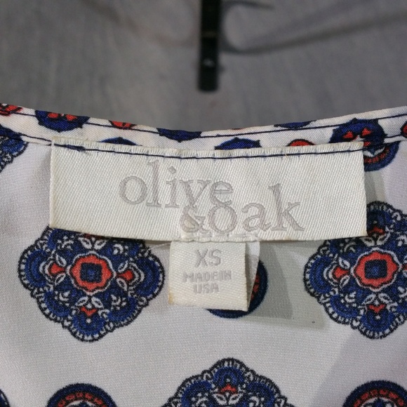 Olive & Oak Shell Paisley Print - Picture 4 of 6